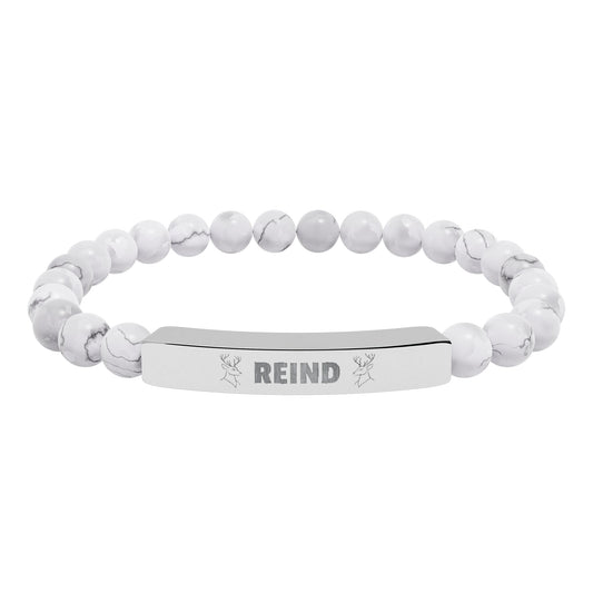 REIND™ Signature – Bracelet en pierres naturelles & acier 316L